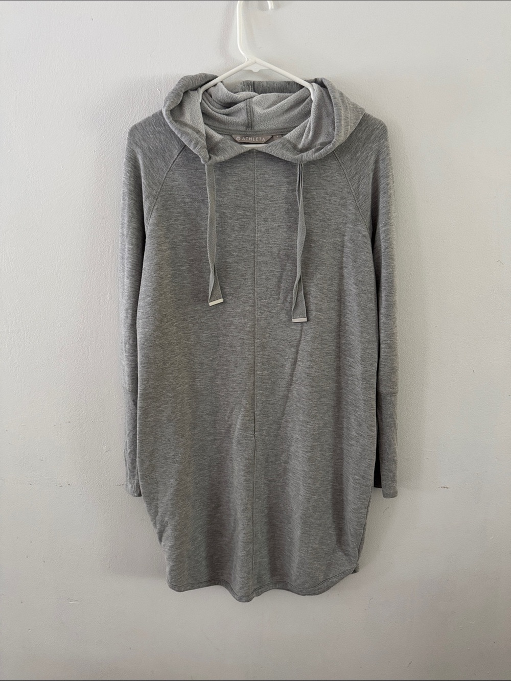 Athleta Solitude Hoodie Sweatshirt Dress Sz S